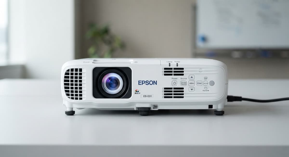 Epson EB-E01 Projector at Virat Systems HP Exclusive Store